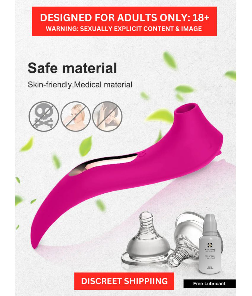     			Vibrator for Women Pleasure- 10 Suction Modes Silicone Material | 6 inch Length with USB Chargeable Sexual Vibrator for Women