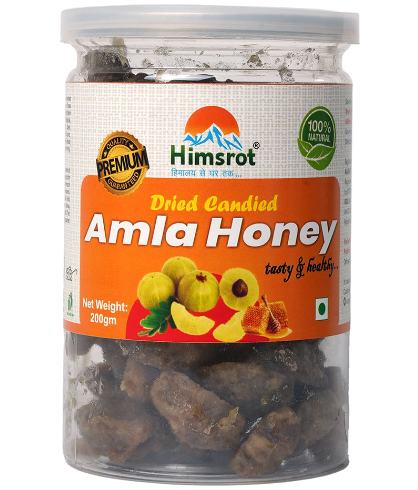     			Himsrot Dried Amla Candy | Boosts Immunity and Digestion | Dry Fruit | India Gooseberry Superfood from Himsrot, 200 gm (Honey)