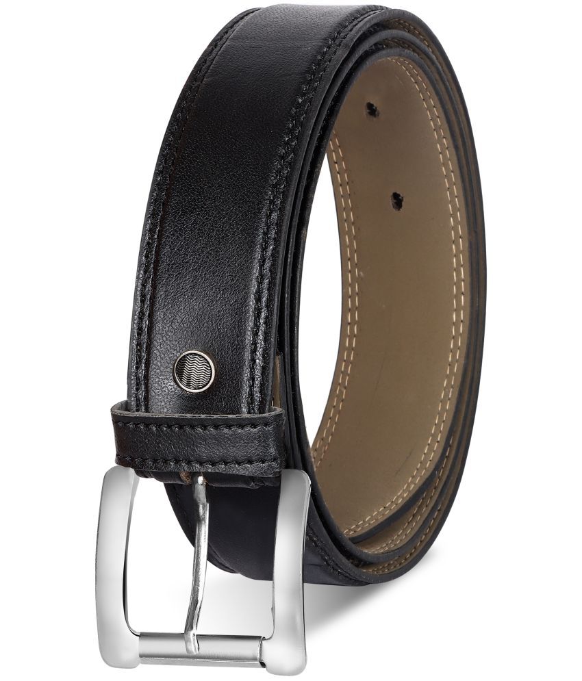     			Lorem - Black Synthetic Men's Formal Belt ( Pack of 1 )