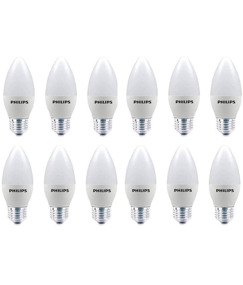     			Philips 4w Cool Day light LED Bulb ( Pack of 12 )