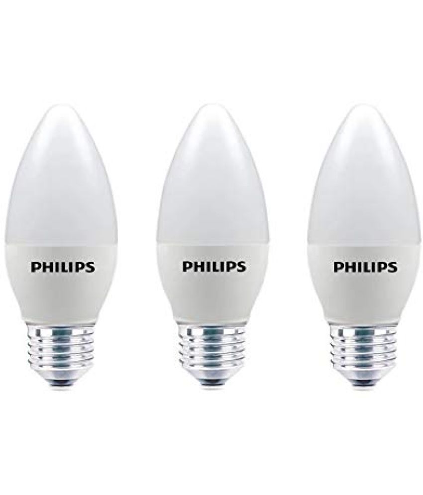     			Philips 4w Cool Day light LED Bulb ( Pack of 3 )