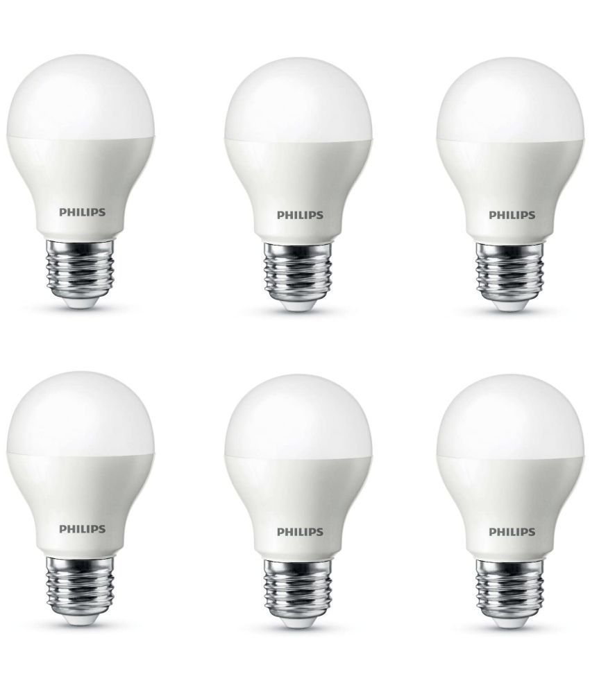     			Philips 7w Cool Day light LED Bulb ( Pack of 6 )