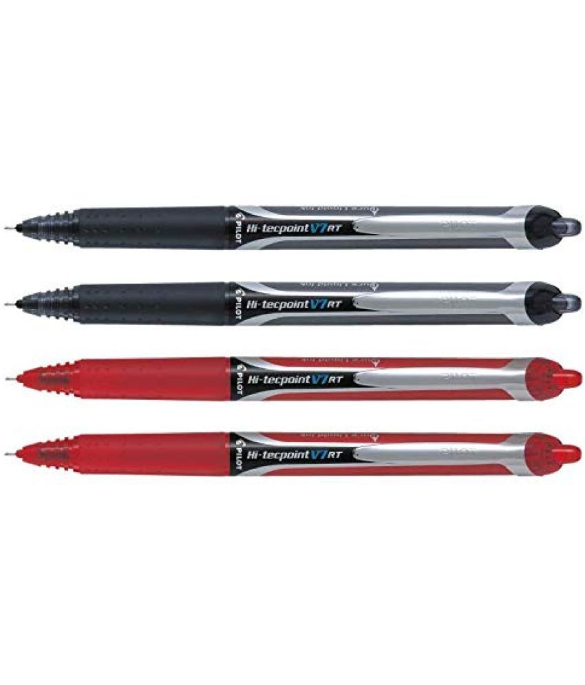     			Pilot Hi-Tecpoint V7 RT Black 2 and Red 2