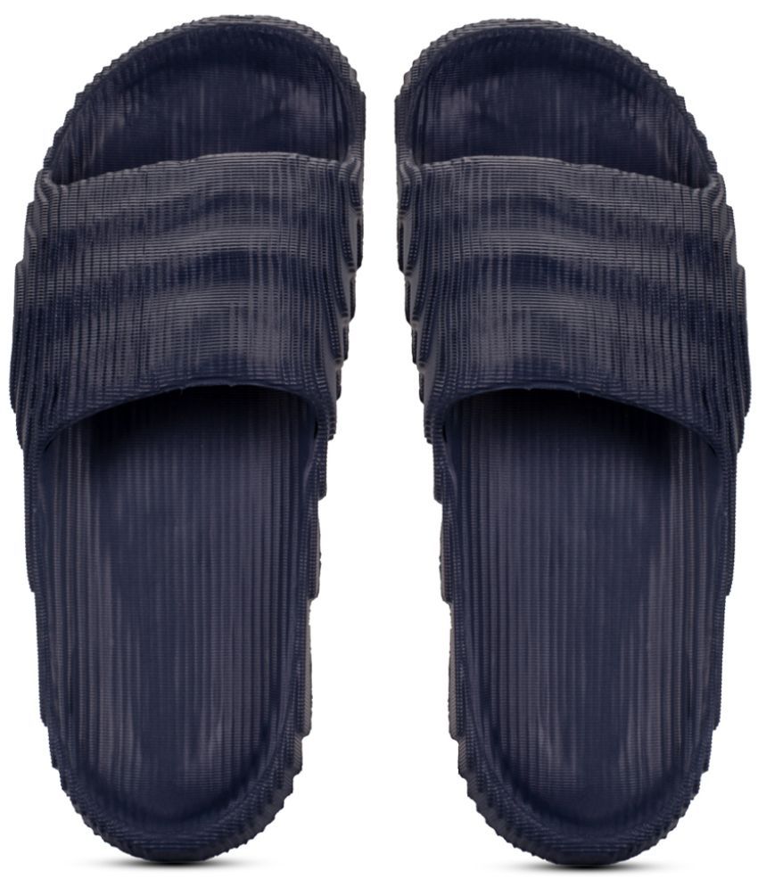     			atom Navy Men's Slide Flip Flop