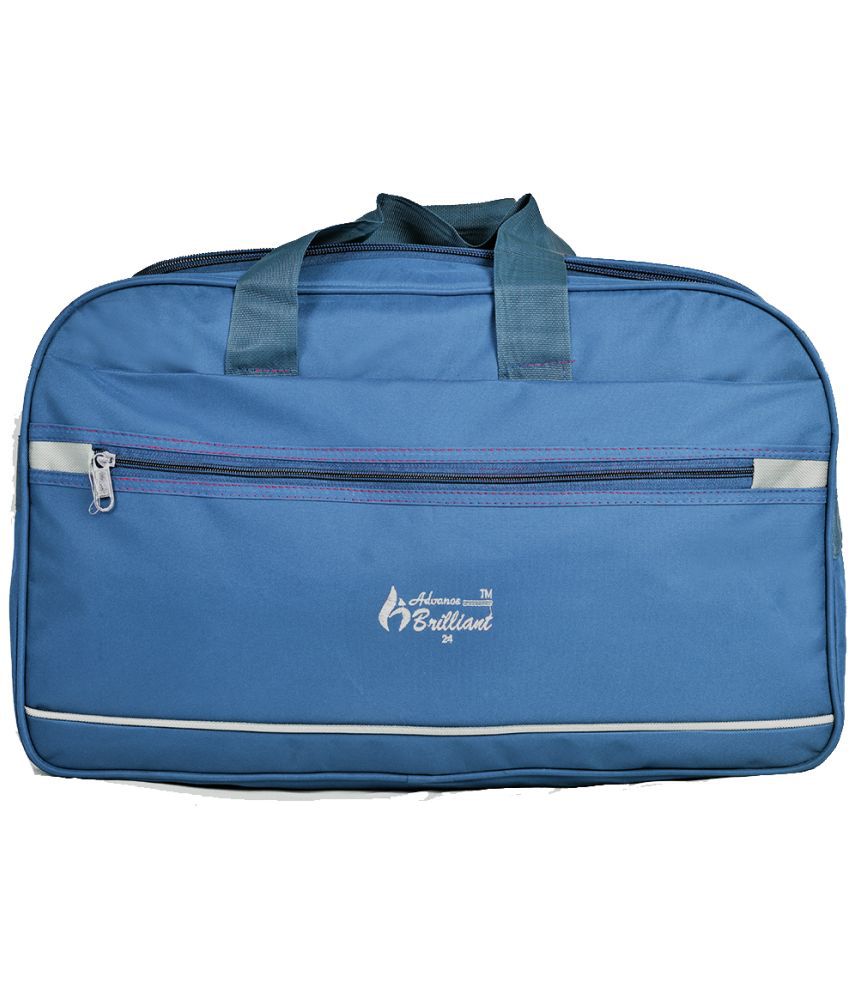     			Advance brilliant 35 Ltrs Blue Fabric Duffle Bag