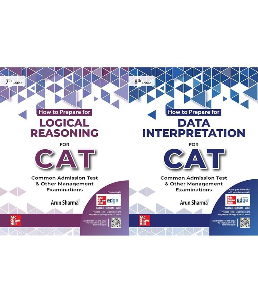     			CAT Books by Arun Sharma 2023 ( Set of 2 Books ): Logical Reasoning + Data Interpretation