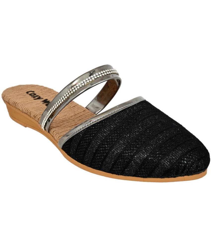     			Cozy Wear Black Women's Mules