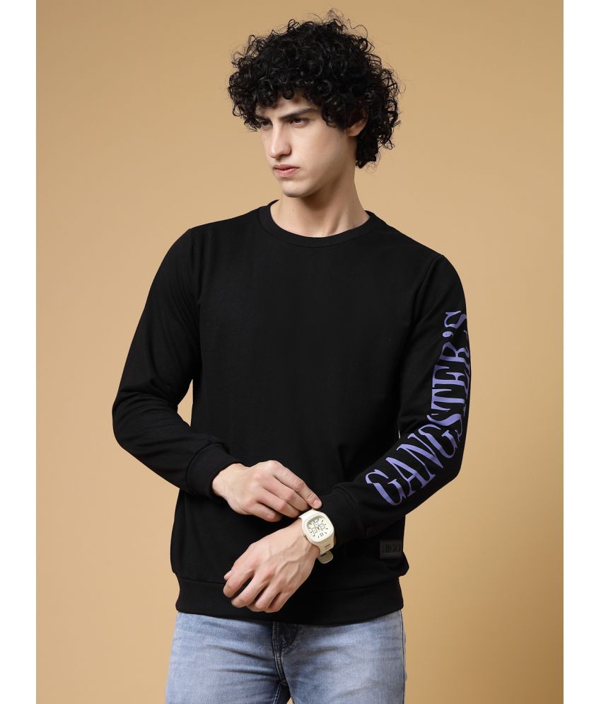     			Rigo Cotton Round Neck Men's Sweatshirt - Black ( Pack of 1 )