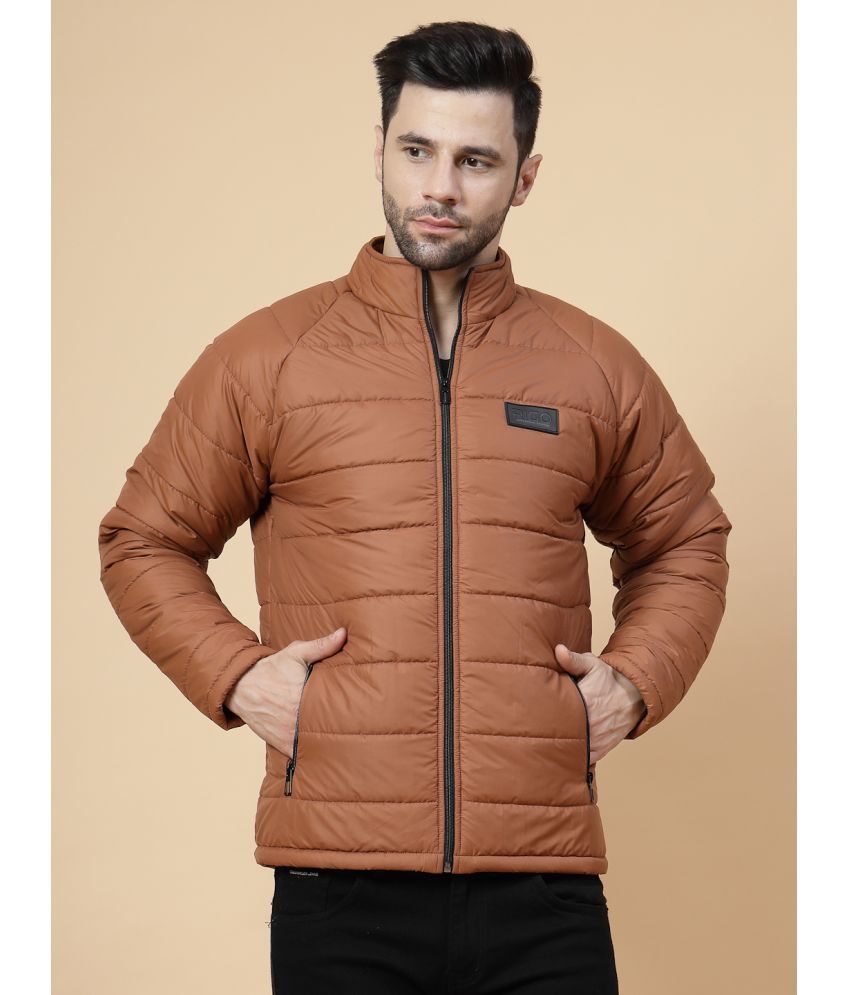     			Rigo Polyester Men's Puffer Jacket - Brown ( Pack of 1 )