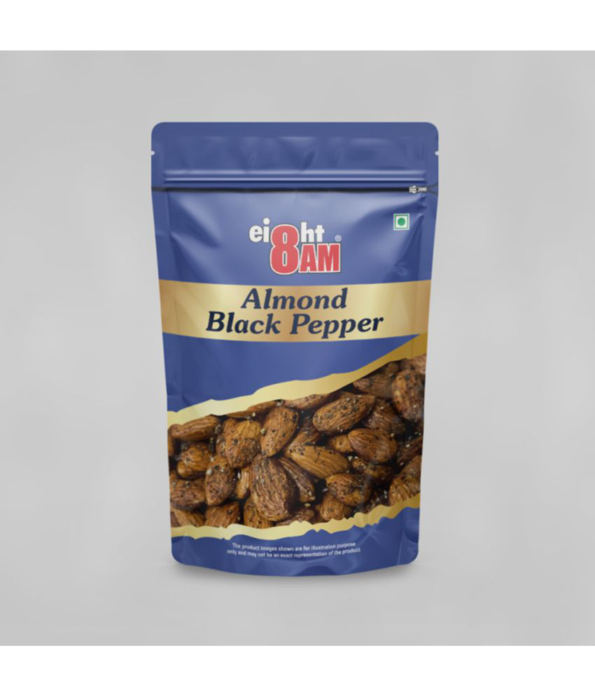     			8AM Almond Black Pepper 200g