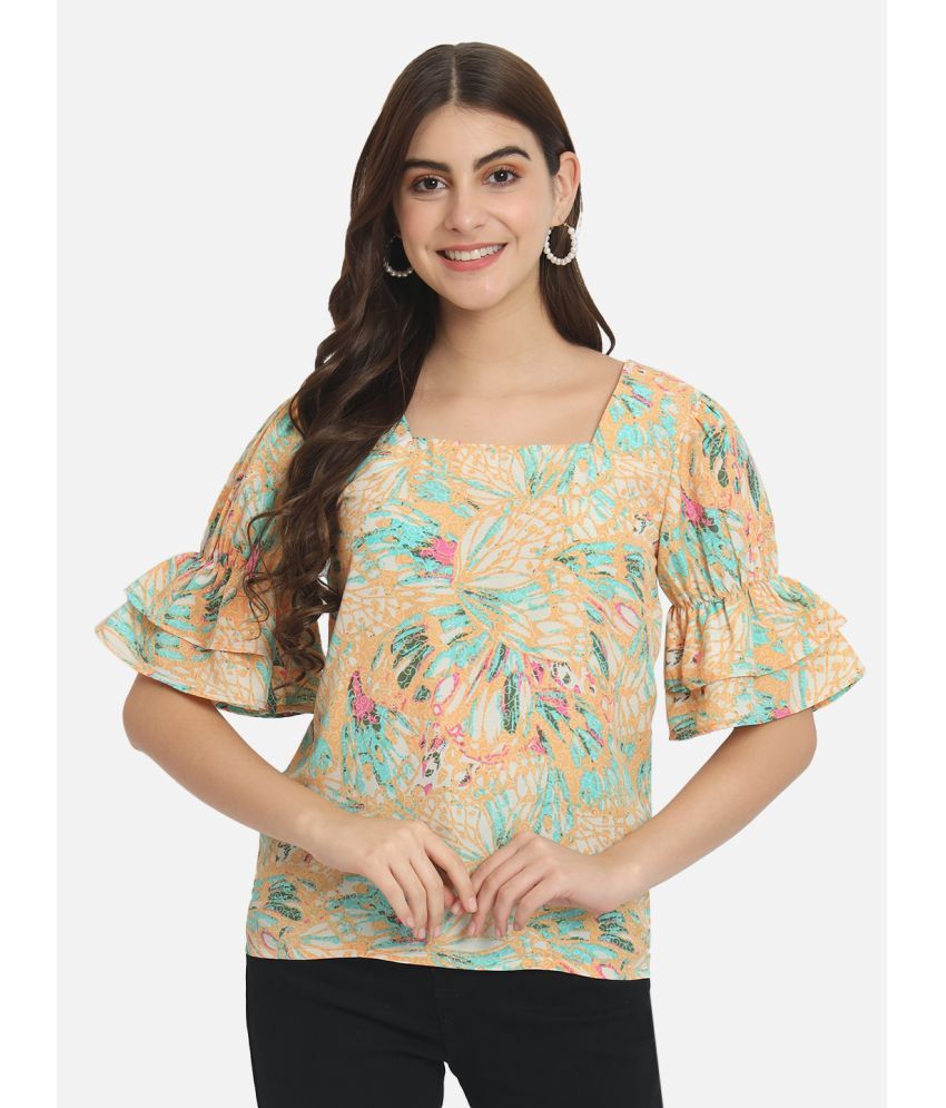     			ALL WAYS YOU Multicolor Crepe Women's Regular Top ( Pack of 1 )