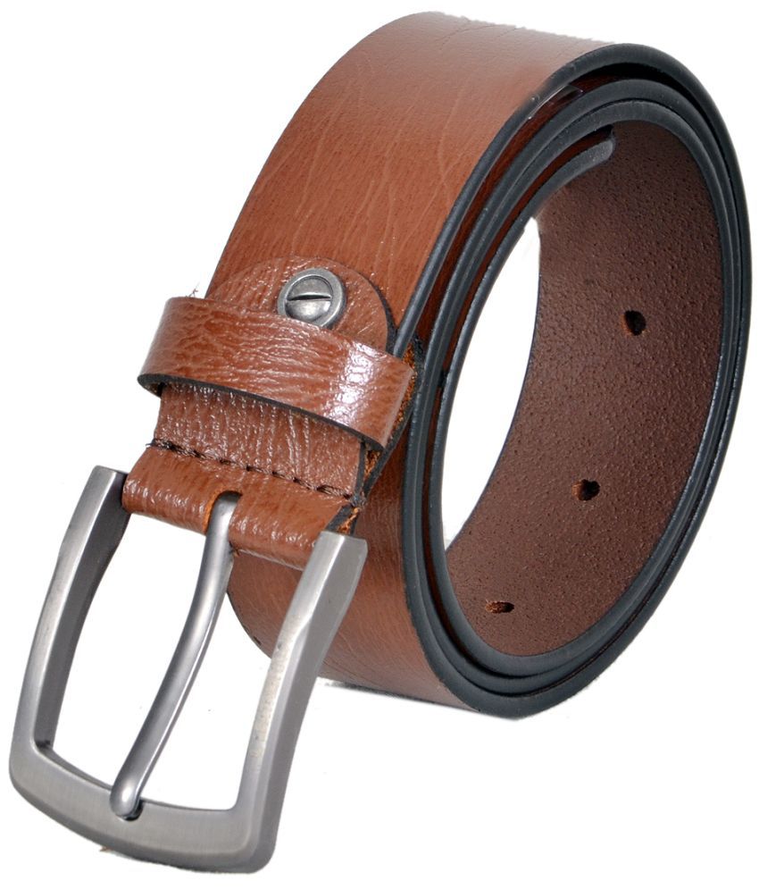     			LEATHER COOPER - Brown Leather Men's Formal Belt ( Pack of 1 )