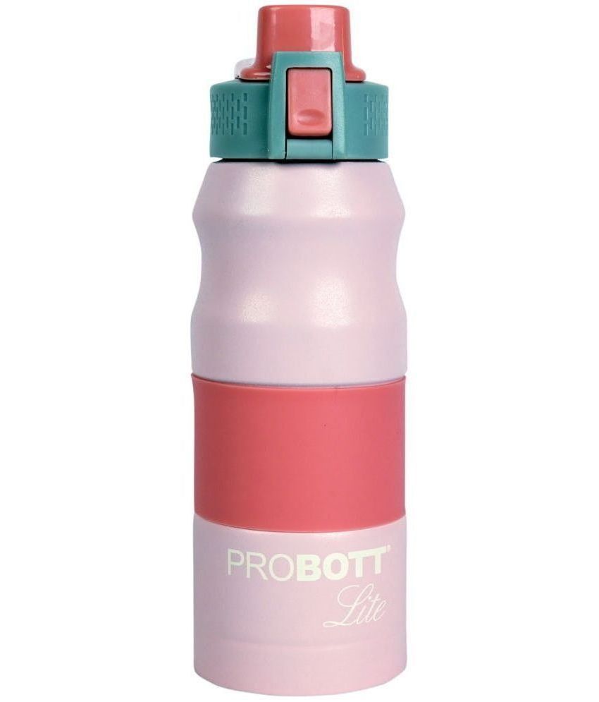     			Probott Bliss Pink Sipper Water Bottle 700 mL ( Set of 1 )