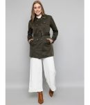 Chkokko - Polyester Blend Green Over coats