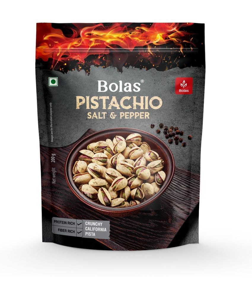     			BOLAS SALT AND PEPPER PISTACHIOS 200G