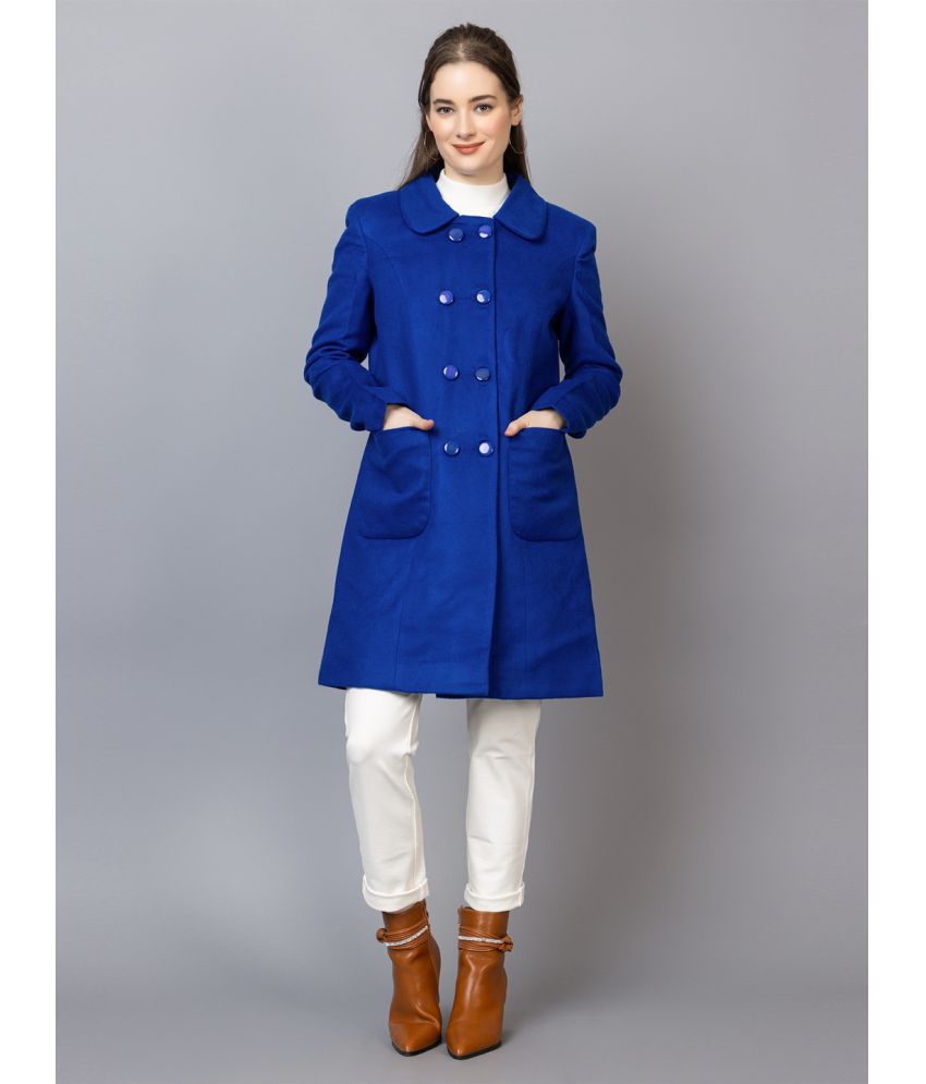     			Chkokko - Tweed Blue Over coats