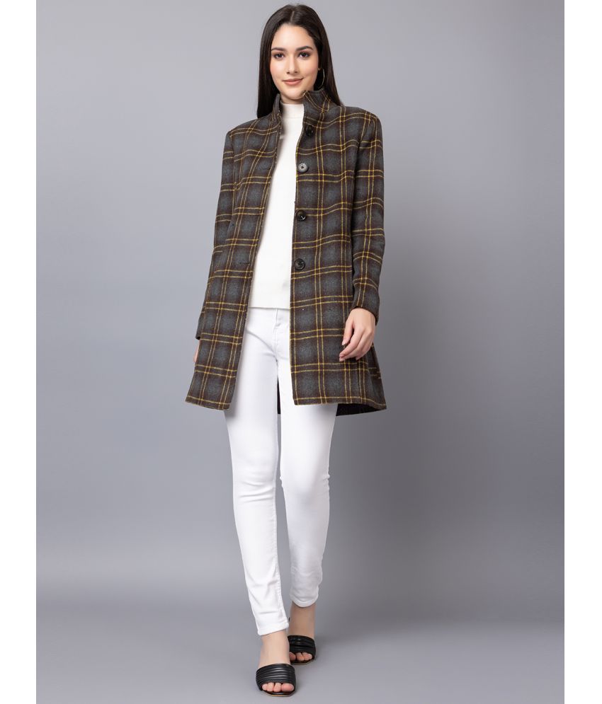     			Chkokko - Tweed Brown Over coats