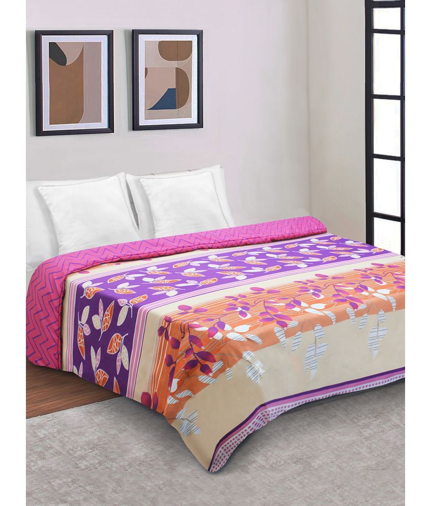     			Home Candy Single Poly Cotton Multi Floral Duvet Cover