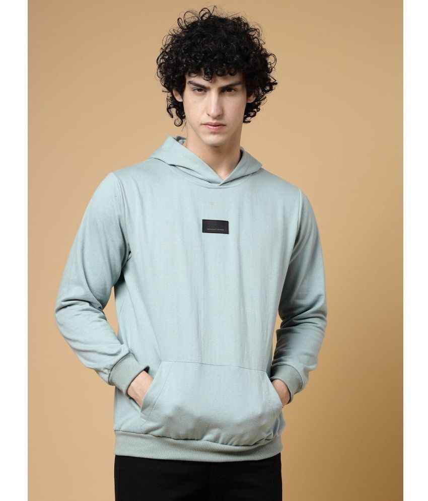    			Rigo Fleece Hooded Men's Sweatshirt - Grey ( Pack of 1 )