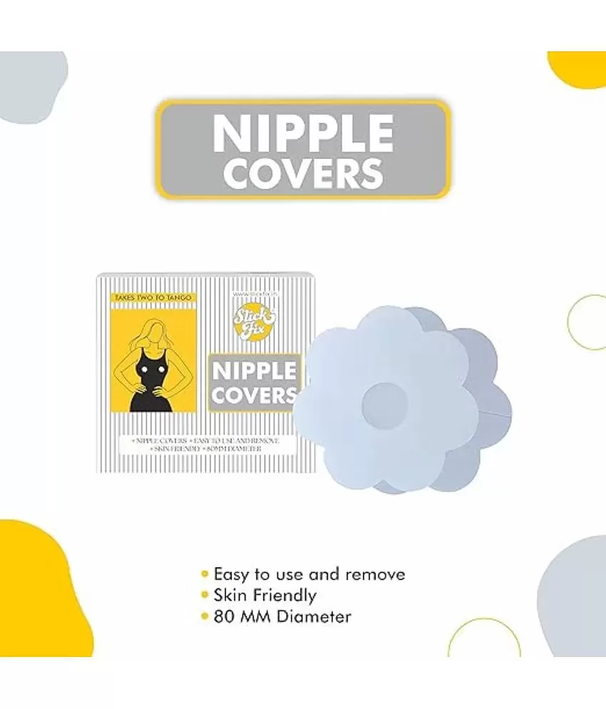 Boobs tape With 10pcs nipple cover and 36pcs fashion tape at Rs