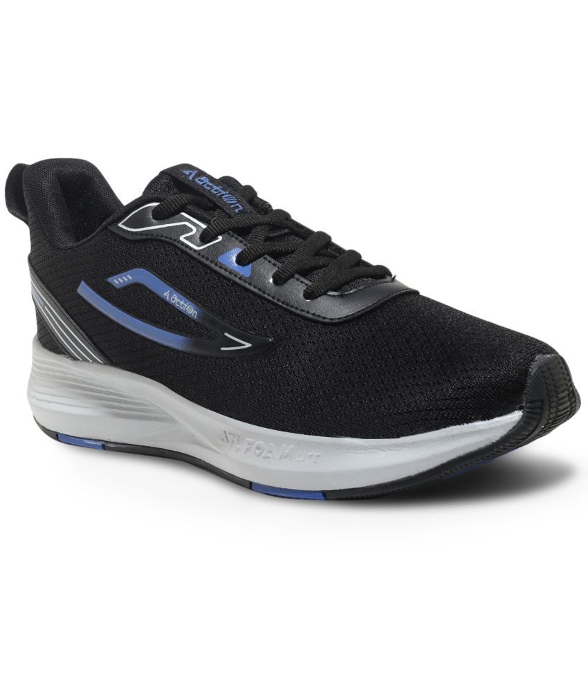     			Action Sports Running Shoes Black Men's Sports Running Shoes