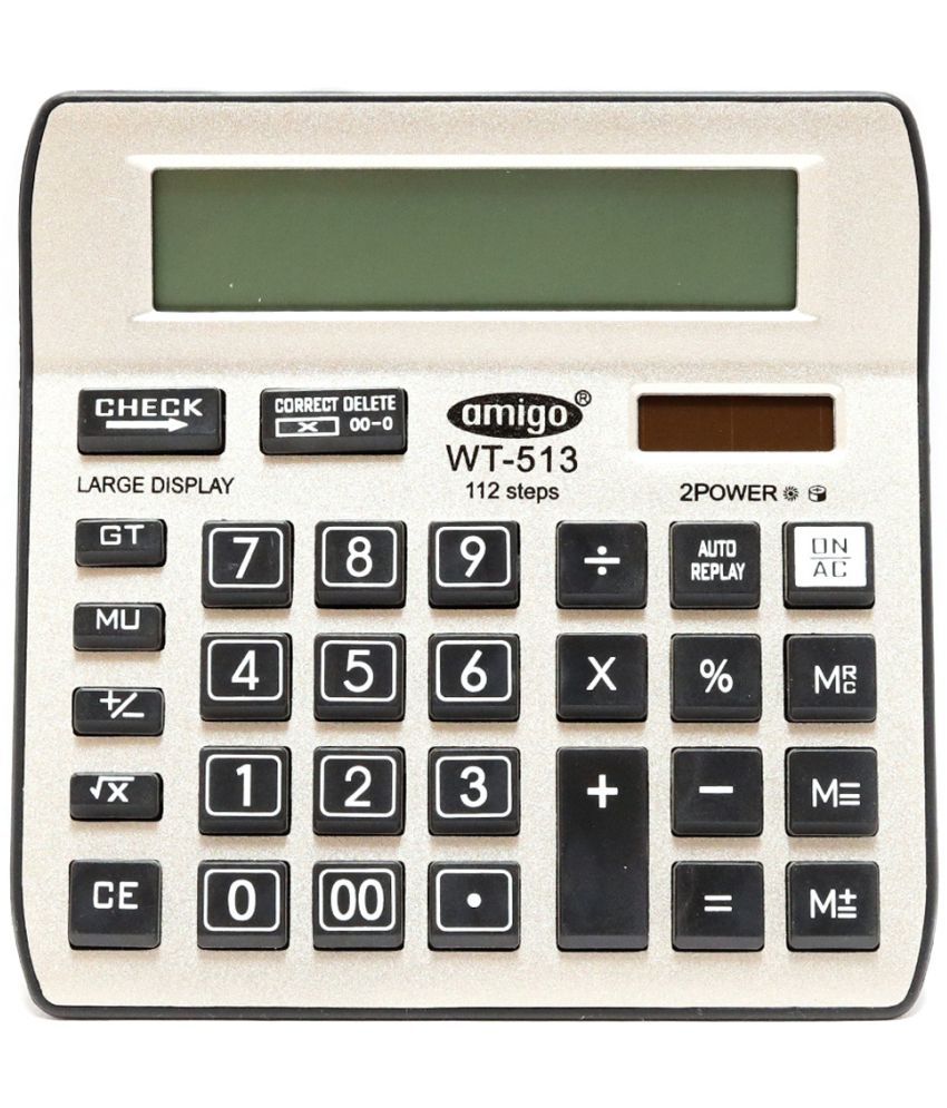     			Amigo 12 Digits Basic Calculator