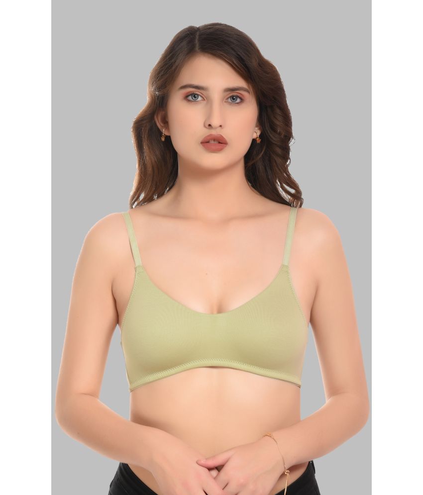     			Elina Cotton Non Padded Women's T-Shirt Bra ( Mint Green )