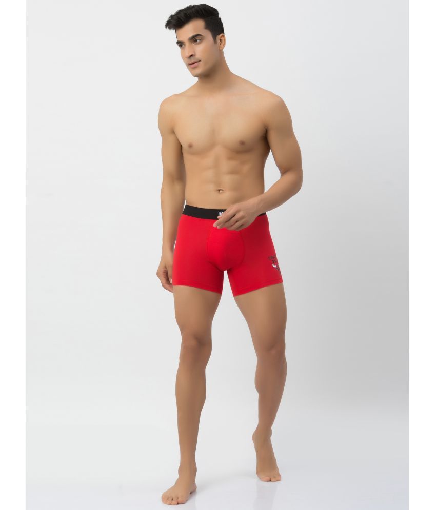     			John Players Red John Players Trunks Cotton Men's Trunks ( Pack of 1 )