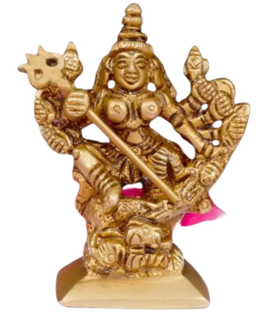     			Shreeyaash Brass Goddess Durga Idol ( 6 cm )