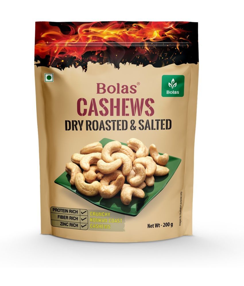     			BOLAS SALTED AND ROASTED CASHEWS 200G