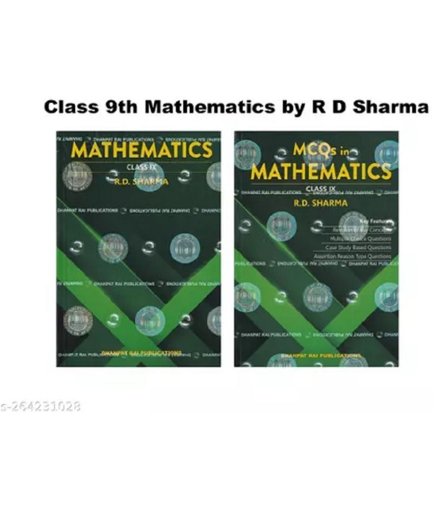     			Mathematics by Rd Sharma class 9