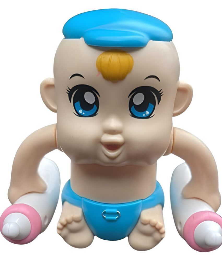     			RAINBOW RIDERS Dancing Rolling Doll Tumble Baby Toy Voice Control Musical Light ,Jumping,Dancing, Spinning And Rolling Doll  (Multicolor),3+ Year Boys And Girls