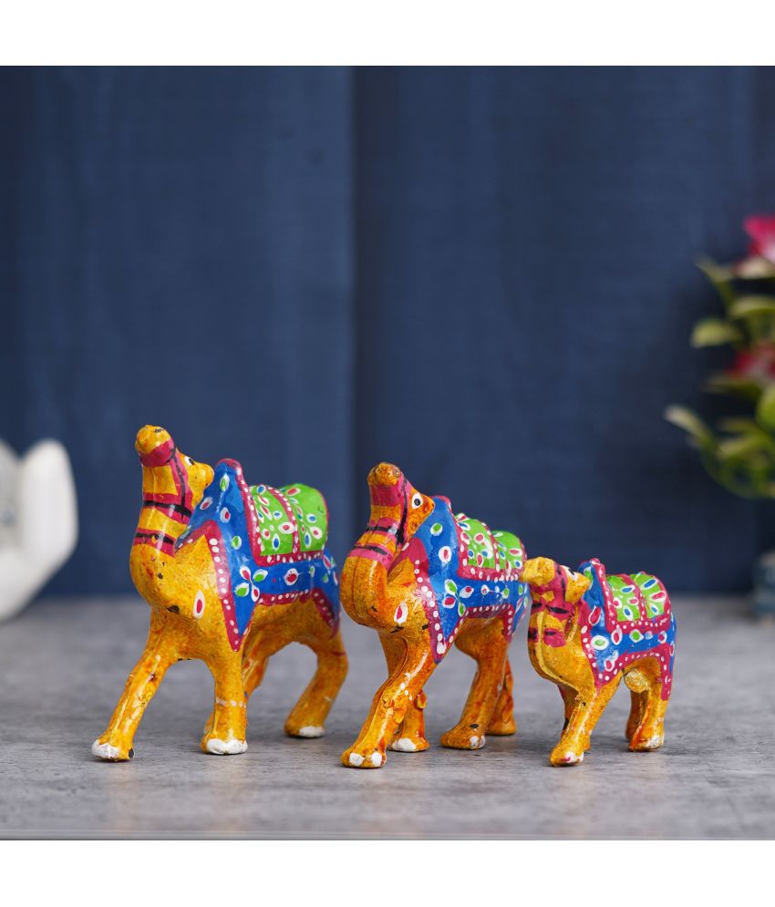     			eCraftIndia Animal Showpiece 10 cm - Pack of 3