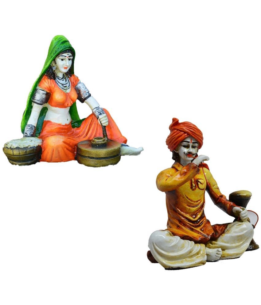     			eCraftIndia Couple & Human Figurine 15 cm - Pack of 1