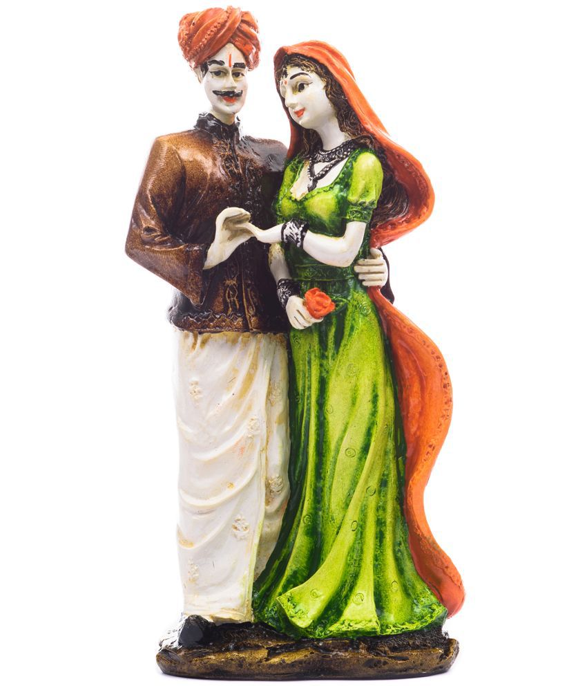     			eCraftIndia Couple & Human Figurine 27 cm - Pack of 1