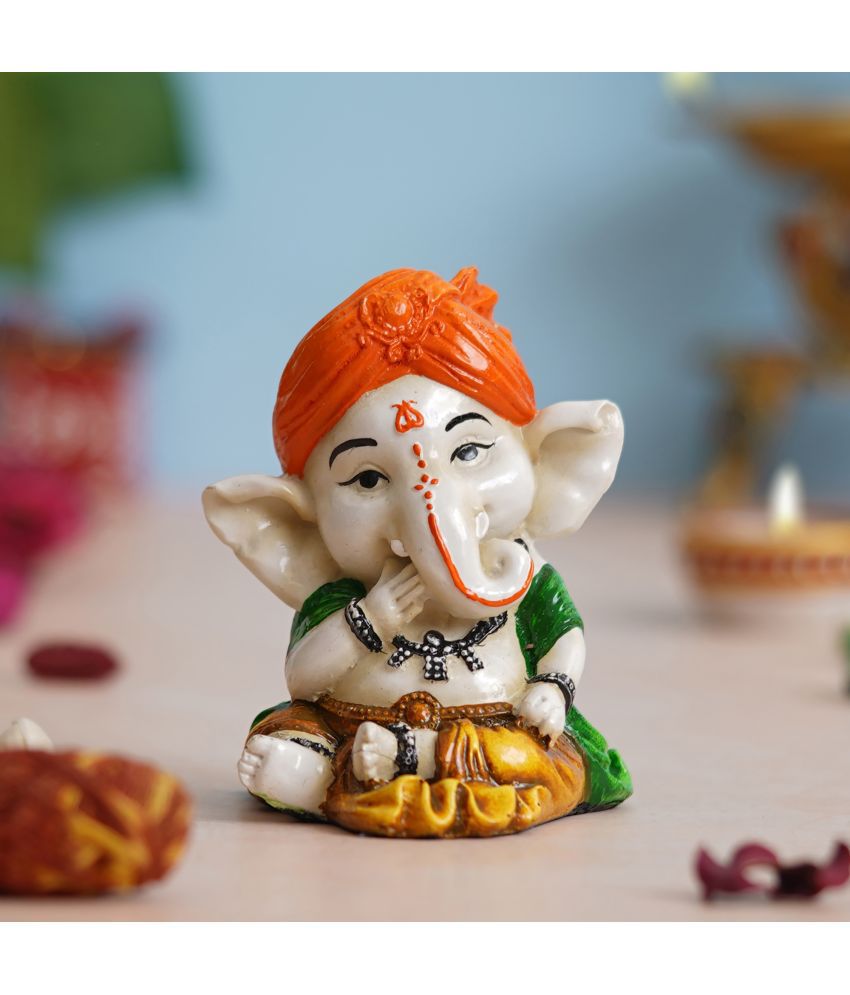     			eCraftIndia Palm Ganesha Showpiece 10 cm - Pack of 1