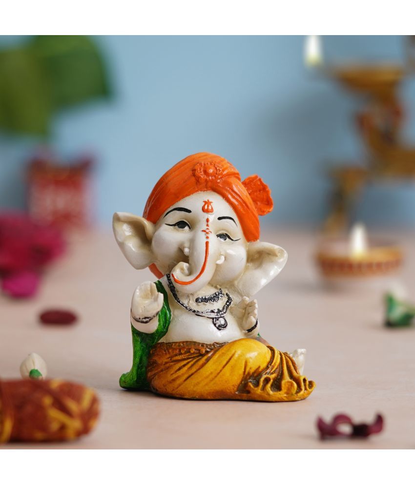     			eCraftIndia Palm Ganesha Showpiece 10 cm - Pack of 1