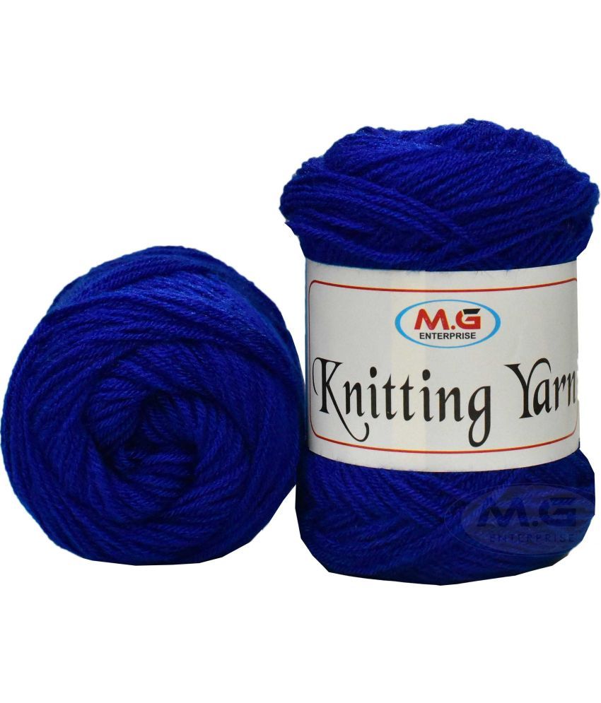     			100% Acrylic Wool  Deep Royal 200 gms - Art-BJA