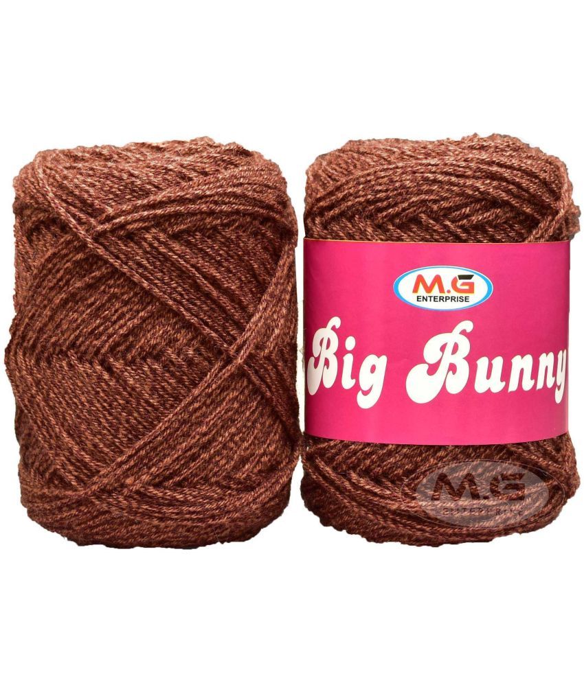     			100% Acrylic Wool  Rust 150 gms Wool Ball Hand knitting wool- Art-ADHA