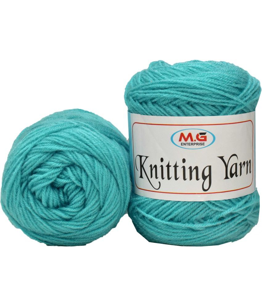     			100% Acrylic Wool  Sea Green 200 gms - Art-ABCG