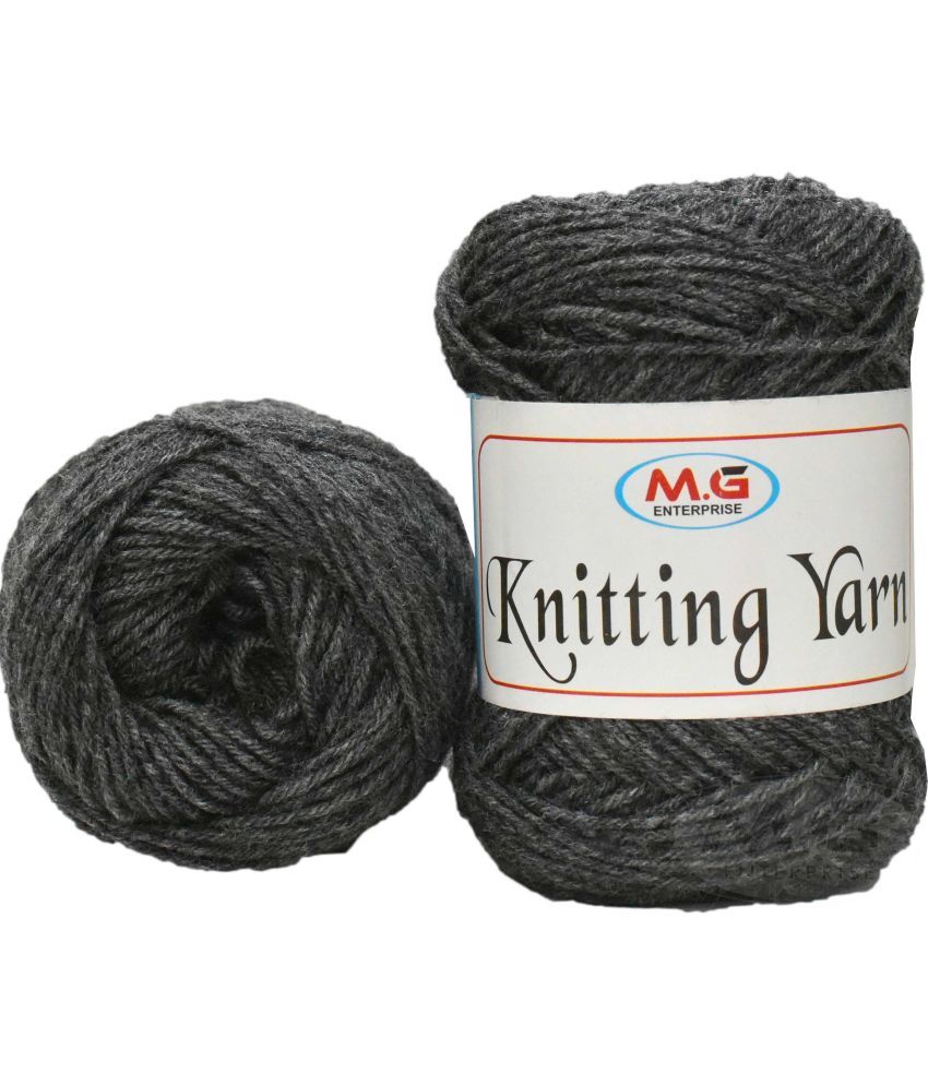     			100% Acrylic Wool  Wrosted Grey 150 gms - Art-AHJ