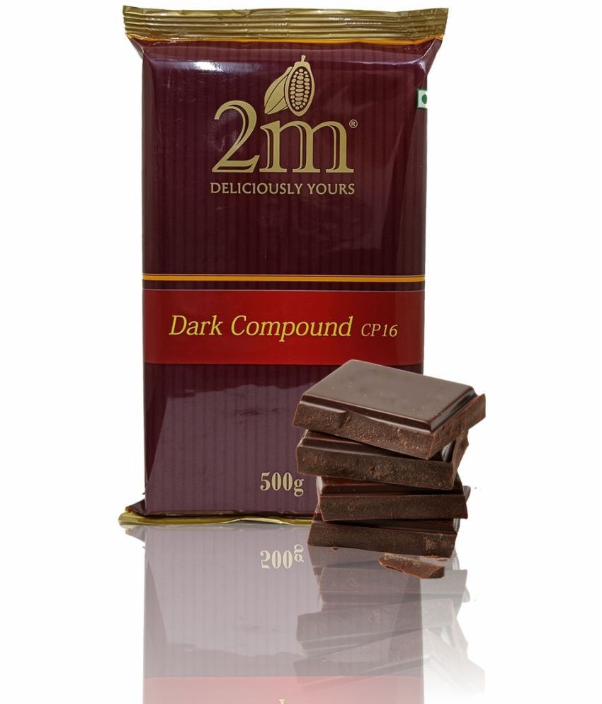     			2M 2M Dark Chocolate Compound Slab (CP-16) Dark Chocolate 500 g
