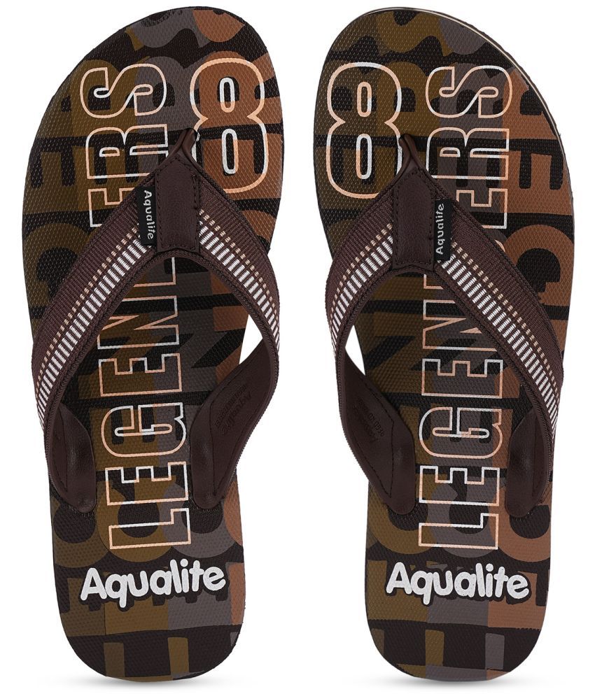     			Aqualite Coffee Men's Daily Slipper