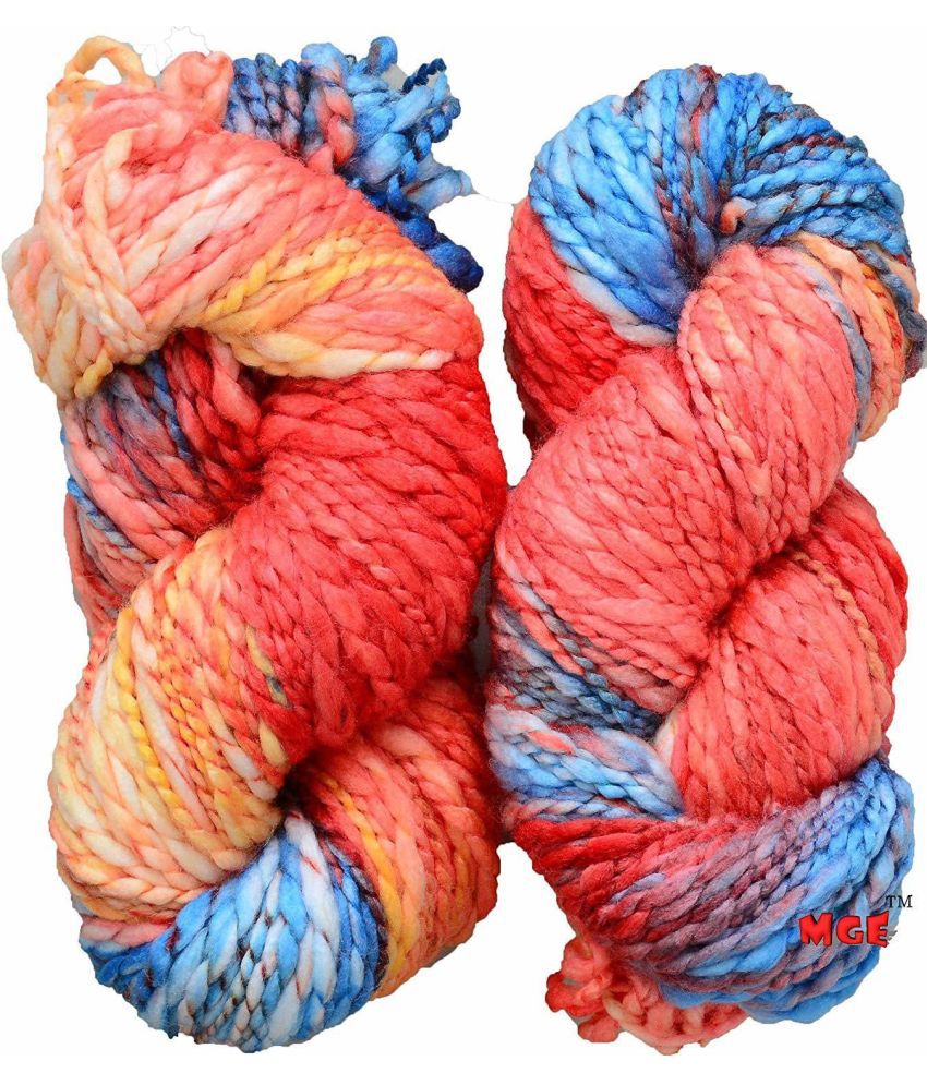     			Brilon Red 200 gm Woolen Crochet Yarn. Best Used with Knitting Needles, Crochet Needles.