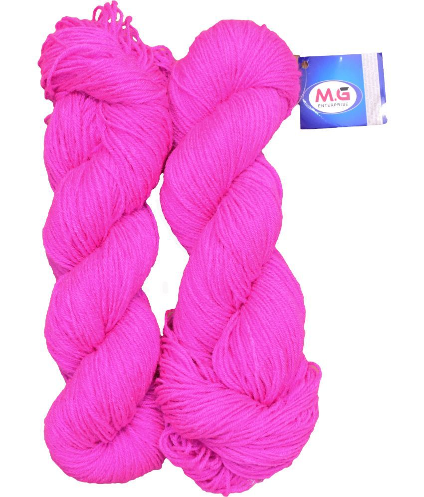     			Brilon Rose (200 gm)  Wool Hank Hand knitting wool / Art Craft soft fingering crochet hook yarn, needle knitting yarn thread dye M NF