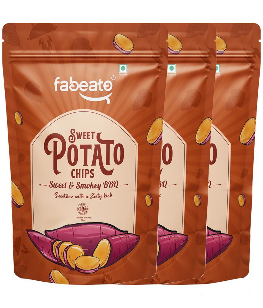     			Fabeato Swt Potato Vegetable Chips 270 g Pack of 3