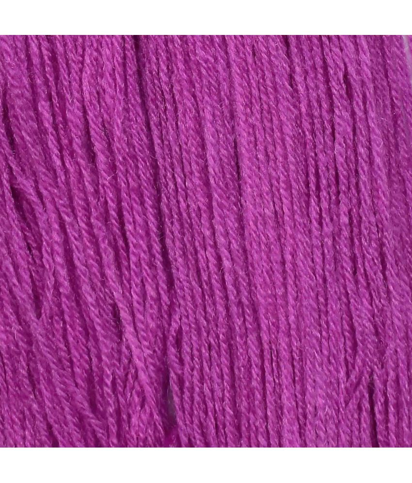     			H VARDHMAN Knitting Yarn Wool Li Purple 200 gm By H VARDHMA  SD