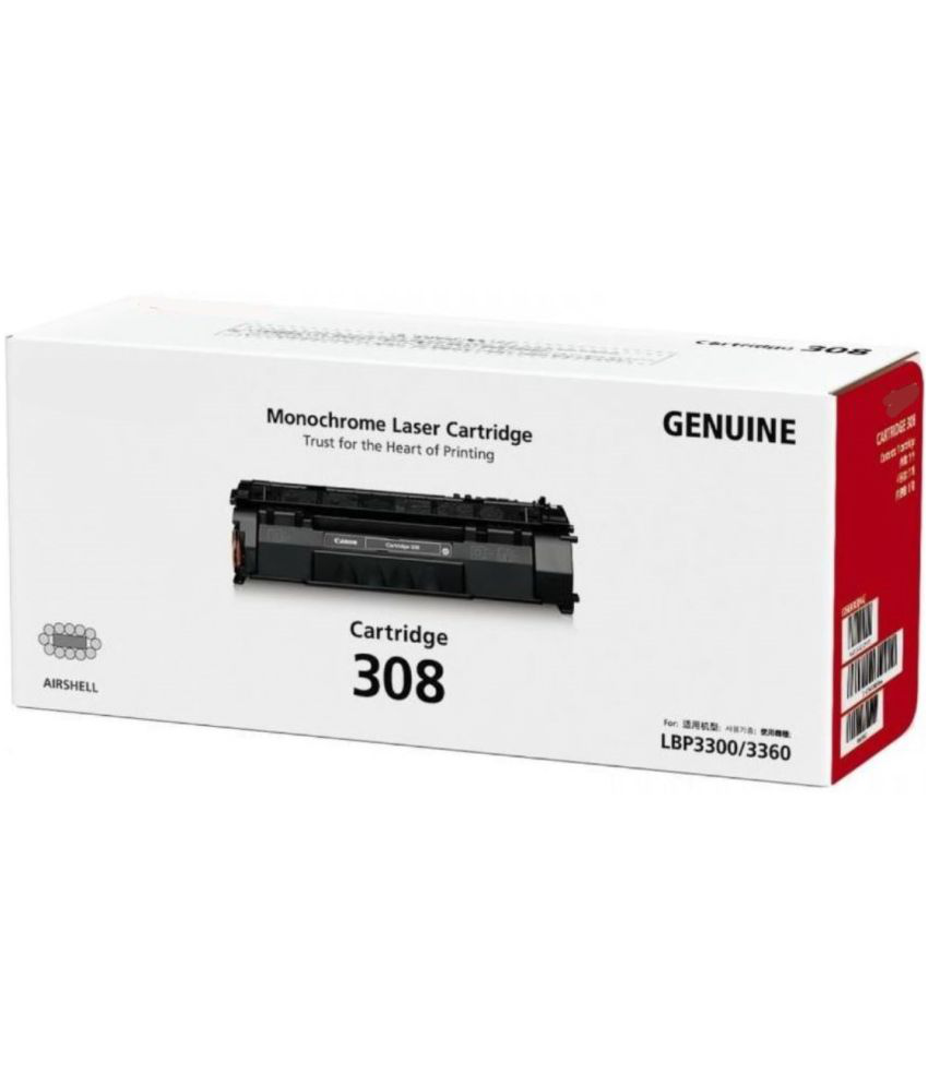     			ID CARTRIDGE 308 Black Single Cartridge for For Use LBP 3300,3360