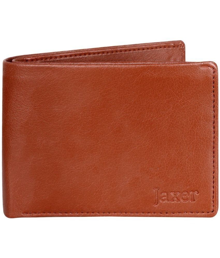     			Jaxer Brown Faux Leather Men's Regular Wallet ( Pack of 1 )