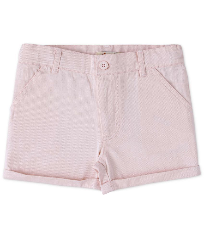     			Juscubs - Pink Cotton Girls Shorts ( Pack of 1 )